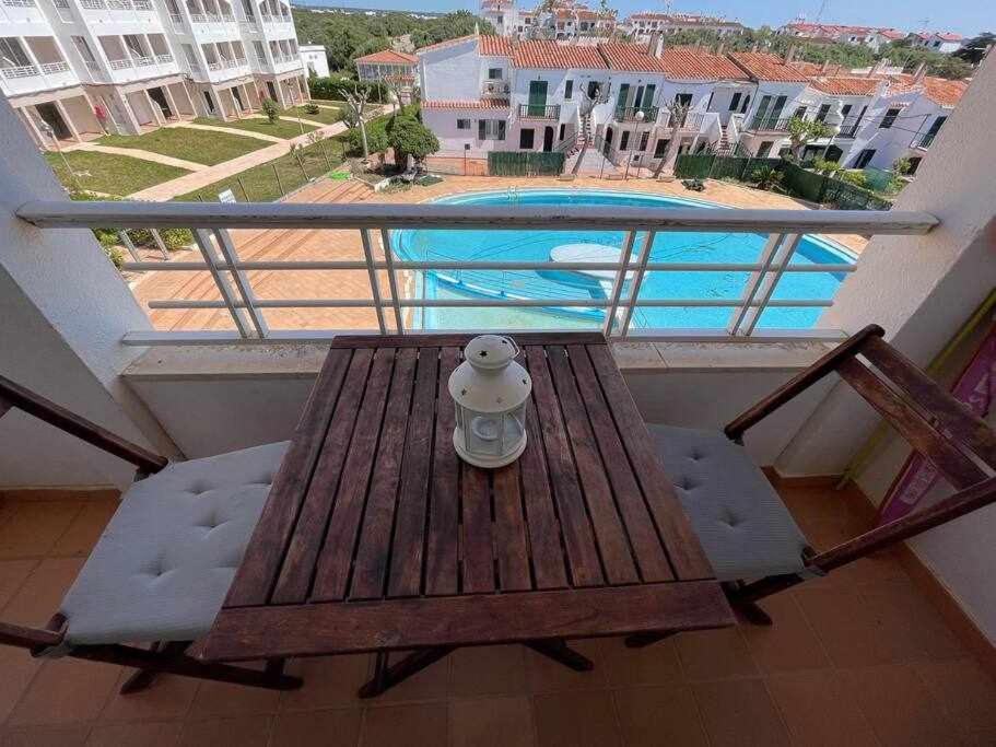 Apartamento con piscina y junto a la playa- GALDANA. Cala'N Blanes  Exterior foto
